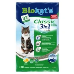 Biokat's Classic Fresh 3in1 Cat Litter - 10 L