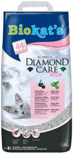 Biokat's Diamond Care Fresh Cat Litter - 8 L