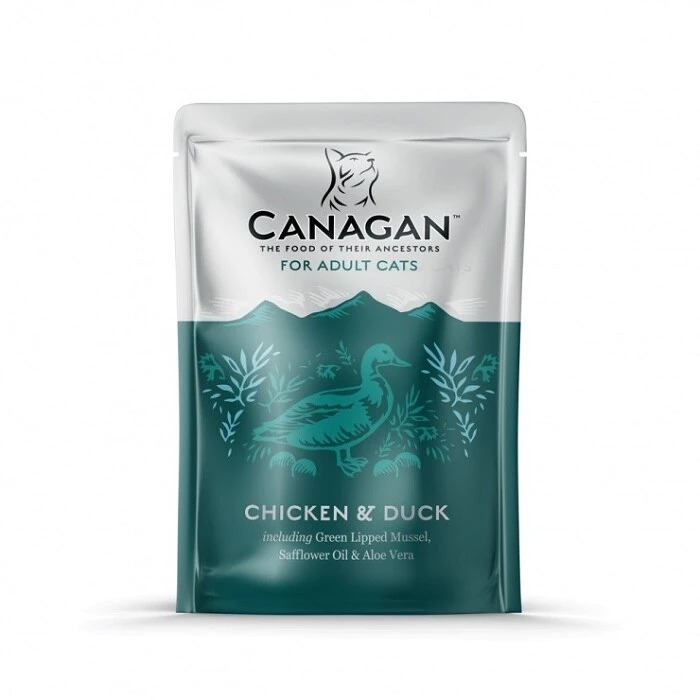 Canagan Cat Pouch Chicken & Duck 8x85g 3 Canagan Cat Pouch Chicken & Duck 8x85g