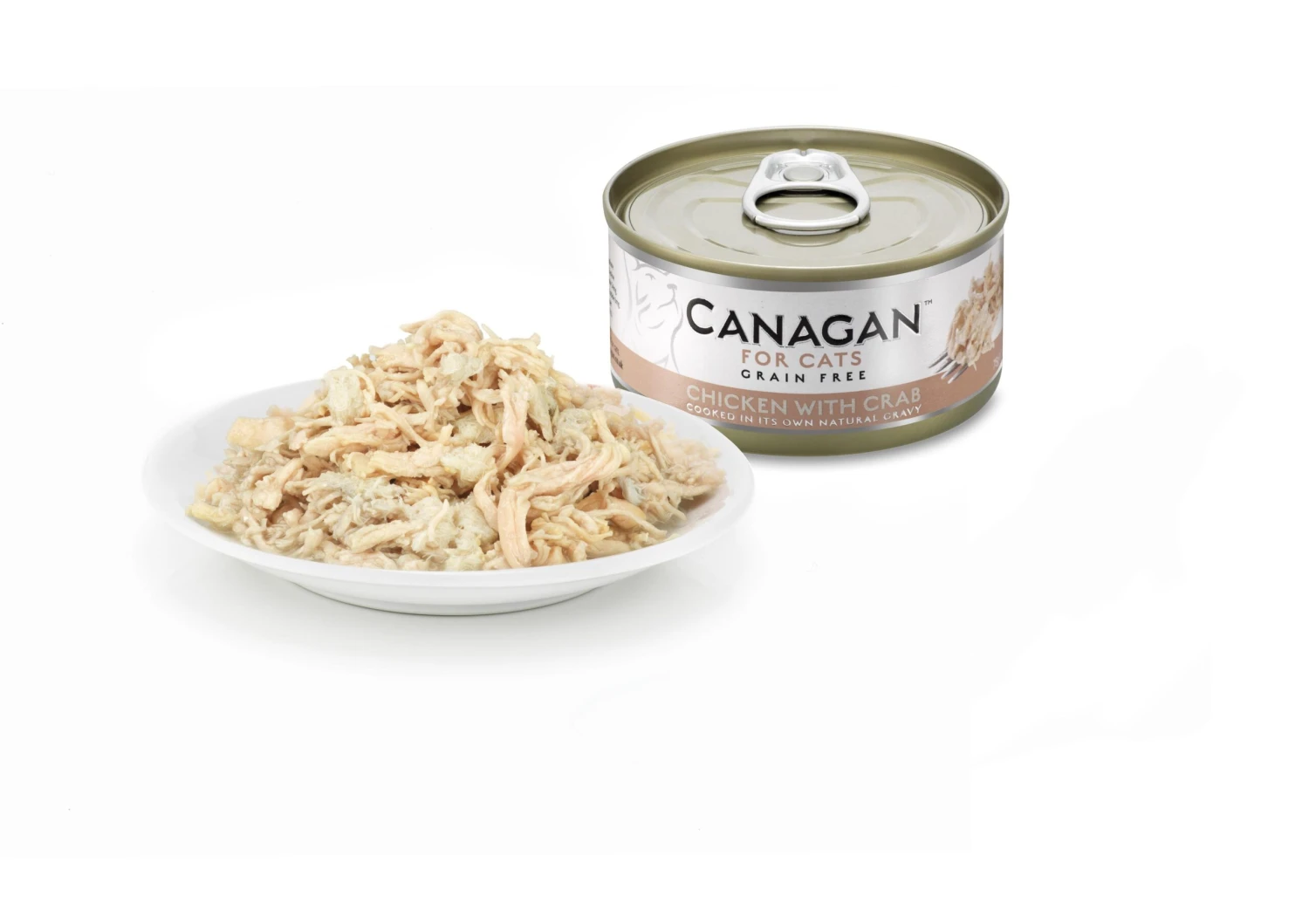 Canagan Chicken & Crab Cat Cans 12 Pack - 75g 4 Canagan Chicken & Crab Cat Cans 12 Pack - 75g - Image 2