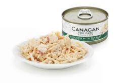 Cat Mania Shop -Cat Mania Shop Canagan Fresh Chicken Seabass Cat Cans 12 Pack 75g vetshop 2