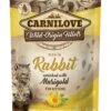 Carnilove Rabbit With Marigold Wet Cat Food Pouches - 24 X 85g 1 Carnilove Rabbit With Marigold Wet Cat Food Pouches - 24 X 85g -Cat Mania Shop Carnilove Rabbit Wet Cat Food Pouches 24 x 85g vetshop 1