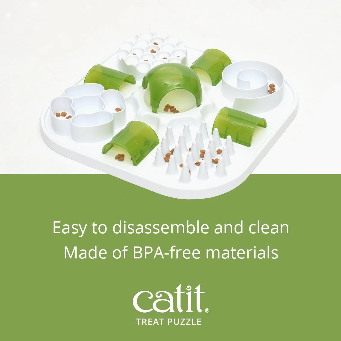 Catit Play Treat Dispensing Puzzle Cat Toy 7 Catit Play Treat Dispensing Puzzle Cat Toy - Image 5