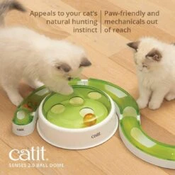 Catit Senses 2.0 Electronic Ball Dome Cat Toy 10 Catit Senses 2.0 Electronic Ball Dome Cat Toy -Cat Mania Shop Catit Senses 2.0 Ball Dome Cat Toy vetshop 4