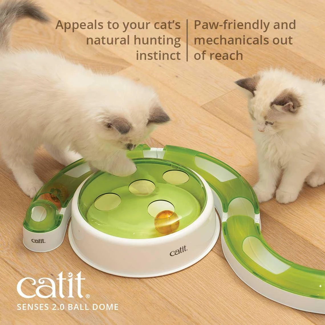 Catit Senses 2.0 Electronic Ball Dome Cat Toy 6 Catit Senses 2.0 Electronic Ball Dome Cat Toy - Image 4