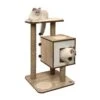 Catit Vesper Cat Scratching Furniture - Walnut -Cat Mania Shop Catit Vesper Cat Scratching Furniture Walnut vetshop 1