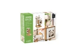 Catit Vesper Cat Scratching Furniture - Walnut -Cat Mania Shop Catit Vesper Cat Scratching Furniture Walnut vetshop 4