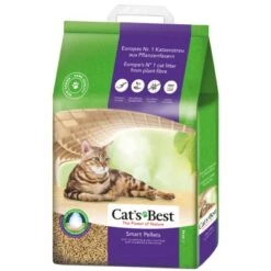 Cats Best Smart Pellets Clumping Wood Cat Litter - 5kg