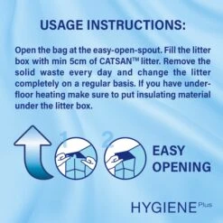 Catsan Hygiene Non-Clumping Odour Control Cat Litter - 20L -Cat Mania Shop Catsan Hygiene Plus Cat Litter Cat Litter 20L vetshop 5