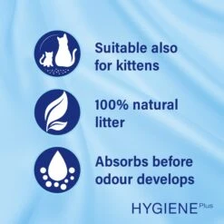 Catsan Hygiene Non-Clumping Odour Control Cat Litter - 20L -Cat Mania Shop Catsan Hygiene Plus Cat Litter Cat Litter 20L vetshop 7