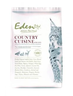 Eden 85/15 Country Cuisine Dry Cat Food - 10Kg