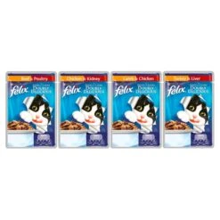 Felix As Good As It Looks Doubly Delicious Adult Mixed Selection Wet Cat Food Pouches - 120 X 100g -Cat Mania Shop Felix As Good As It Looks Doubly Delicious Adult Mixed Selection Wet Cat Food Pouches 120 x 100g vetshop 3