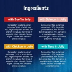 Felix As Good As It Looks Senior Mixed Selection In Jelly Wet Cat Food Pouches - 40 X 100g -Cat Mania Shop Felix As Good As It Looks Senior Mixed Selection 44 Pack 100G vetshop 5