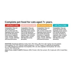 Felix As Good As It Looks Senior Mixed Selection In Jelly Wet Cat Food Pouches - 40 X 100g -Cat Mania Shop Felix As Good As It Looks Senior Mixed Selection 44 Pack 100G vetshop 9