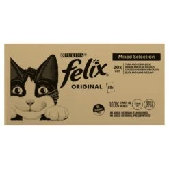 Felix Fish & Poultry Wet Cat Food - 80x100g -Cat Mania Shop Felix Fish Poultry Wet Cat Food 80x100g vetshop 7