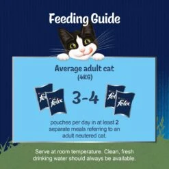 Felix Naturally Delicious Countryside Selection In Jelly Wet Cat Food Pouches - 40 X 80g -Cat Mania Shop Felix Naturally Delicious Country Selection Jelly Wet Cat Food Pouches 40 x 80g vetshop 6