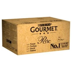 Gourmet Perle Country Medley In Jelly Wet Cat Food Pouches - 96 X 85g
