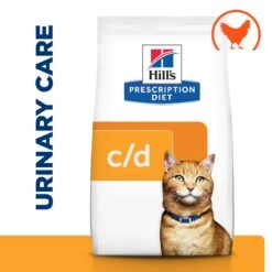 Hill's Prescription Diet C/D Multicare Urinary Care Chicken Cat Food - 1.5Kg -Cat Mania Shop Hills Prescription Diet C D Multicare Chicken Dry Cat Food 1 5Kg vetshop 2