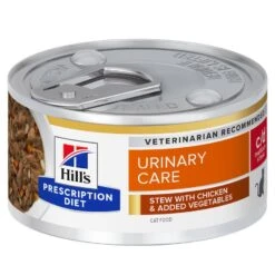 Hill's Prescription Diet Urinary Stress Stew With Chicken And Vegetables Wet Cat Food Can- 24 X 82g
