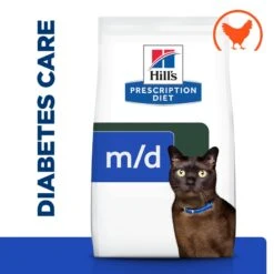 Hill's Prescription Diet M/D Diabetes/Weight Management Cat Food - 1.5Kg 16 Hill's Prescription Diet M/D Diabetes/Weight Management Cat Food - 1.5Kg -Cat Mania Shop Hills Prescription Diet Feline M D Cat Food 1 5Kg vetshop 2