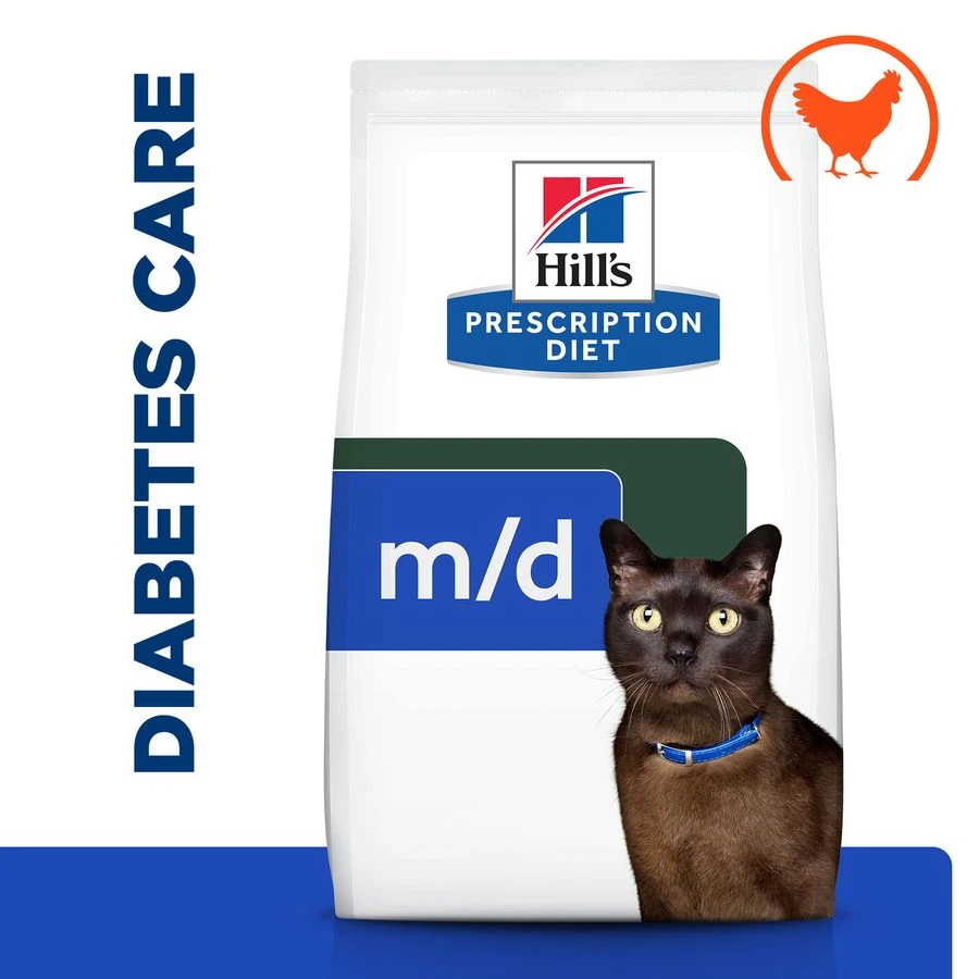 Hill's Prescription Diet M/D Diabetes/Weight Management Cat Food - 1.5Kg 6 Hill's Prescription Diet M/D Diabetes/Weight Management Cat Food - 1.5Kg - Image 4