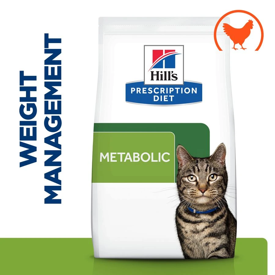 Hill's Prescription Diet Metabolic Weight Management With Chicken Dry Cat Food - 1.5kg 6 Hill's Prescription Diet Metabolic Weight Management With Chicken Dry Cat Food - 1.5kg - Image 4