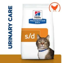 Hill's Prescription Diet S/D Urinary Care With Chicken Cat Food - 1.5Kg -Cat Mania Shop Hills Prescription Diet S D Dry Cat Food 1 5Kg vetshop 2