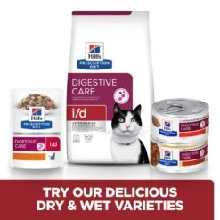 Hill's Prescription Diet I/d Digestive Care Dry Cat Food - 3kg 18 Hill's Prescription Diet I/d Digestive Care Dry Cat Food - 3kg -Cat Mania Shop Hills Prescription Diet i d Digestive Care Dry Dog Food 3kg vetshop 4