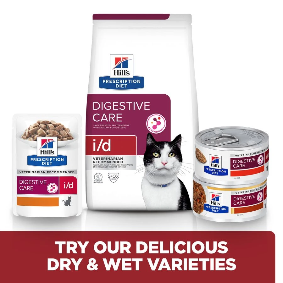 Hill's Prescription Diet I/d Digestive Care Dry Cat Food - 3kg 8 Hill's Prescription Diet I/d Digestive Care Dry Cat Food - 3kg - Image 6