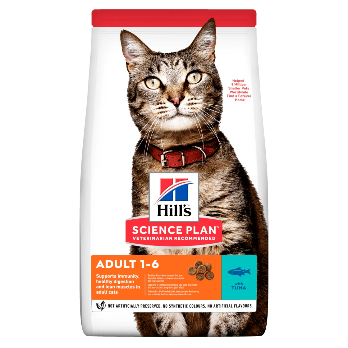 Hills Hill's Science Plan Adult Tuna Dry Cat Food - 7kg 3 Hills Hill's Science Plan Adult Tuna Dry Cat Food - 7kg