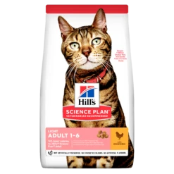 Hills Hill's Science Plan Adult Light Chicken Dry Cat Food - 10kg