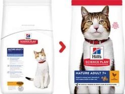 Hills Hill's Science Plan Mature Adult 7+ Active Longevity Chicken Cat Food - 10kg