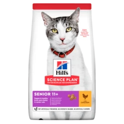 Hills Hill's Science Plan Senior 11+ Chicken Dry Cat Food - 1.5kg