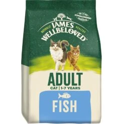 James Wellbeloved Fish & Rice Adult Dry Cat Food - 10kg