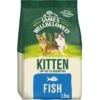James Wellbeloved Kitten Complete Dry Cat Food Biscuits Fish - 1.5kg -Cat Mania Shop James Wellbeloved Fish Rice Dry Kitten Food 1 5kg vetshop 1