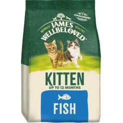 James Wellbeloved Kitten Complete Dry Cat Food Biscuits Fish - 1.5kg 19 James Wellbeloved Kitten Complete Dry Cat Food Biscuits Fish - 1.5kg -Cat Mania Shop James Wellbeloved Fish Rice Dry Kitten Food 1 5kg vetshop 9