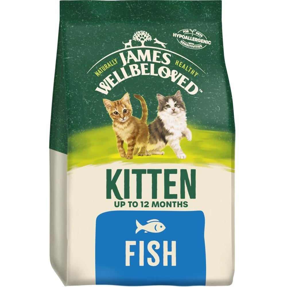 James Wellbeloved Kitten Complete Dry Cat Food Biscuits Fish - 1.5kg 11 James Wellbeloved Kitten Complete Dry Cat Food Biscuits Fish - 1.5kg - Image 9
