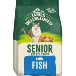 James Wellbeloved Fish & Rice Senior Dry Cat Food - 1.5kg -Cat Mania Shop James Wellbeloved Fish Rice Senior Dry Cat Food 1 5kg vetshop 9