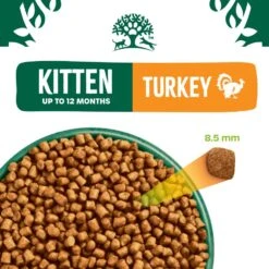 James Wellbeloved Kitten Complete Dry Cat Food Biscuits Turkey - 1.5kg -Cat Mania Shop James Wellbeloved Turkey Rice Dry Kitten Food 1 5kg vetshop 8