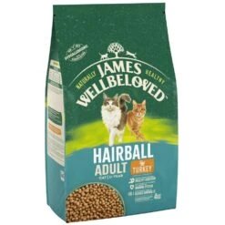 James Wellbeloved Adult Hairball Turkey Dry Cat Food - 4kg -Cat Mania Shop James wellbeloved Cat Hairball Turkey 4Kg vetshop 3