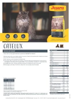Josera Catelux Adult Dry Cat Food - 2kg -Cat Mania Shop Josera Catelux Adult Dry Cat Food 2kg vetshop 3