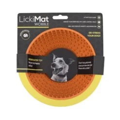 Lickimat Wobble Orange