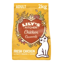 Lily's Kitchen Chicken Casserole Dry Cat Food - 2kg