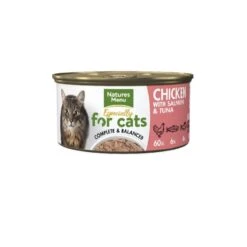 Natures Menu Especially For Cats Chicken With Salmon & Tuna Wet Cat Food Cans - 18 X 85g