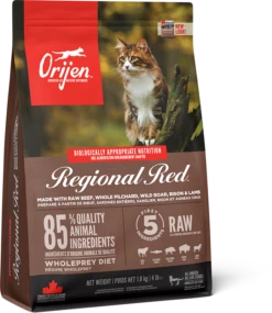 Orijen Regional Red Dry Cat Food - 1.8kg
