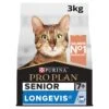 Pro Plan Senior Adult 7+ Salmon Dry Cat Food - 3kg -Cat Mania Shop PRO PLAN Original Senior longevis Salmon Dry Cat Food 3kg vetshop 1