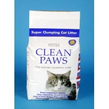 Pettex Clean Paws Cat Litter Cat Litter - 15kg
