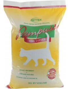 Pettex Pampuss Wood Cat Litter - 30L