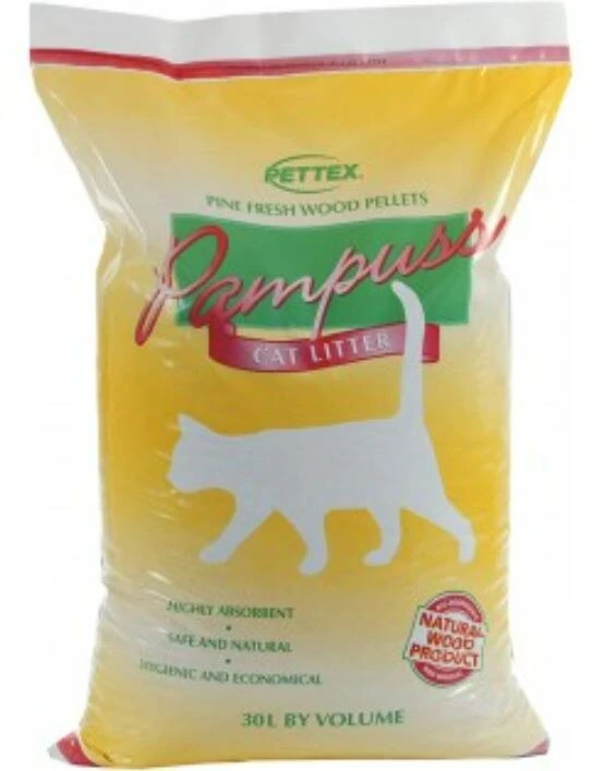 Pettex Pampuss Wood Cat Litter - 30L 3 Pettex Pampuss Wood Cat Litter - 30L