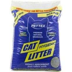 Pettex Premium Fullers Earth Clumping Cat Litter Cat Litter - 20kg